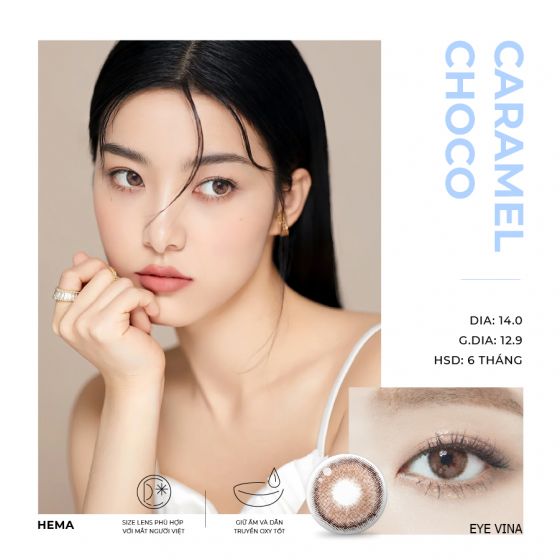 Caramen Choco Contact Lens