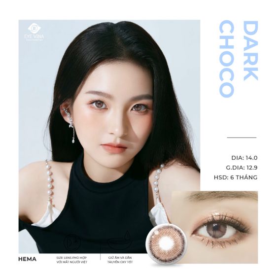 Dark Choco Contact Lens