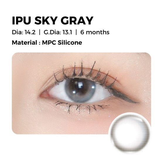 Sky Gray Contact Lens